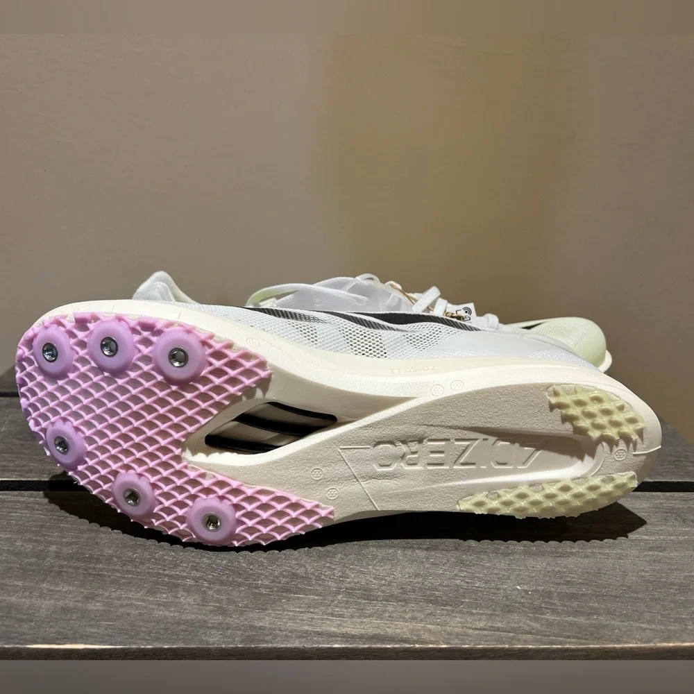 adidas Adizero Avanti Tyo Track & Field Lightstrike White/Black- 7.5 unisex-NWOB - Picture 4 of 8